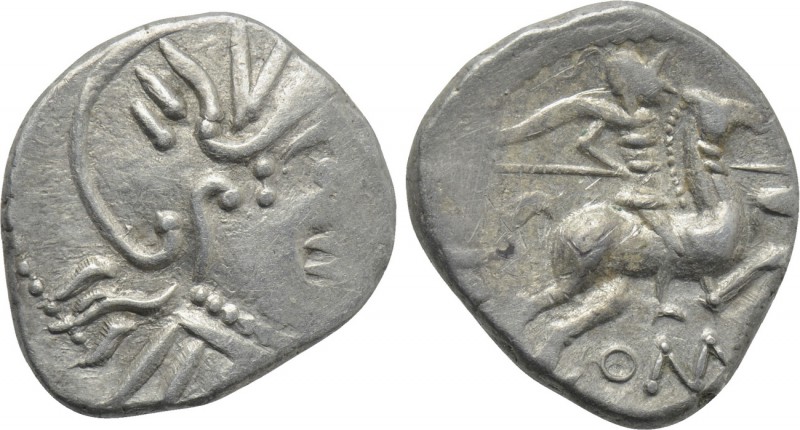 WESTERN EUROPE. Southern Gaul. Allobroges (1st century BC). Drachm. 

Obv: Hel...