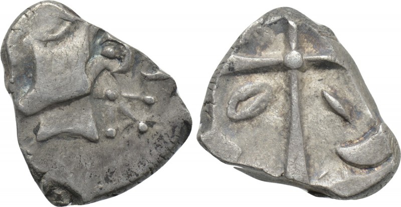 WESTERN EUROPE. Southern Gaul. Cadurci (2nd century BC). Square [Triangular] Pen...