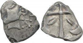 WESTERN EUROPE. Southern Gaul. Cadurci (2nd century BC). Square [Triangular] Pentobol.