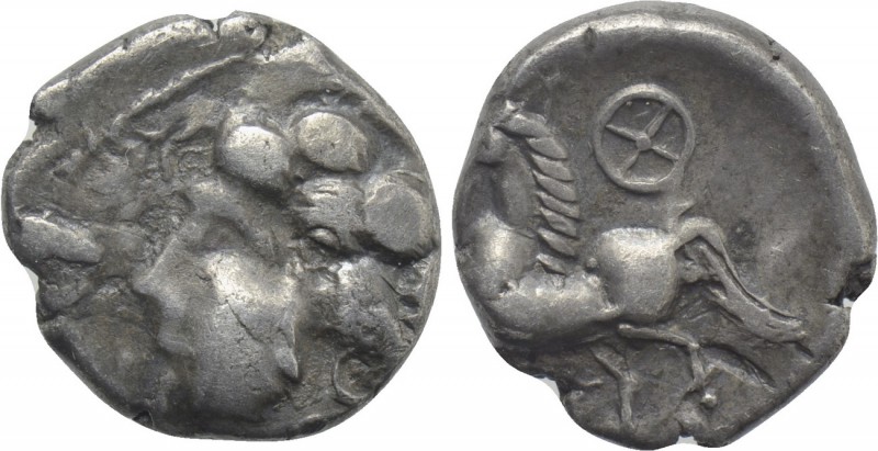 WESTERN EUROPE. Central Gaul. Arverni (Late 2nd-early 1st centuries BC). Drachm....