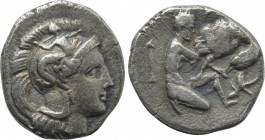 CALABRIA. Tarentum. Diobol (Circa 325-280).