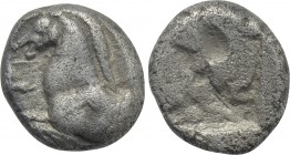 THRACO-MACEDONIAN REGION. Uncertain. Hemidrachm (5th century BC).