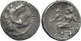 KINGS OF MACEDON. Alexander III 'the Great' (336-323 BC). Obol. Uncertain mint, and possibly a contemporary imitation.