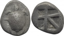 ATTICA. Aegina. Obol (Circa 456/45-431 BC).