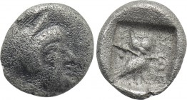 ATTICA. Athens. Obol (Circa 500/490-485/80 BC).