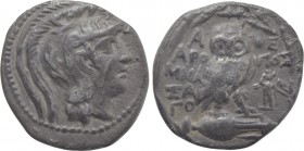 ATTICA. Athens. Drachm (94/3 BC). New Style Coinage. Aropos and Mnasagos, magistrates.