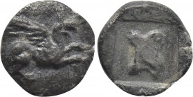 TROAS. Assos. Tetartemorion (Circa 480-450 BC).