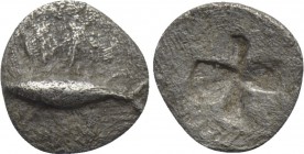 MYSIA. Kyzikos. Tetartemorion (Circa 550-480 BC).