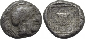 LESBOS. Methymna. Drachm (Circa 450/40-406 BC).