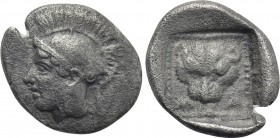 LESBOS. Methymna. Triobol (Circa 450/40-406 BC).