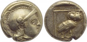 LESBOS. Mytilene. EL Hekte (Circa 377-326 BC).