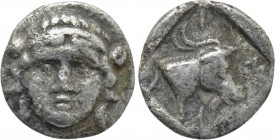 AEOLIS. Myrina. Obol (4th century BC).