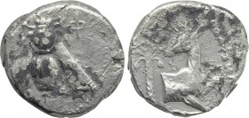 IONIA. Ephesos. Tetradrachm (Circa 390-325 BC). Polyxelos, magistrate.
