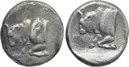 IONIA. Samos. Tetrobol (Circa 439-394 BC).