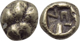KINGS OF LYDIA. Alyattes (Circa 620/10-564/53 BC). EL 1/48 Stater.