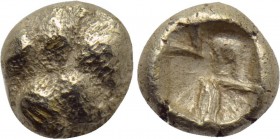KINGS OF LYDIA. Time of Alyattes to Kroisos (Circa 620/10-550/39 BC). EL 1/48 Stater. Sardes.