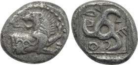 DYNASTS OF LYCIA. Kuprlli (Circa 470-440 BC). Tetrobol. Uncertain mint.