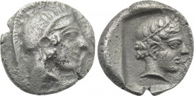 DYNASTS OF LYCIA. Wekhssere I (Circa 440-430 BC). Diobol. Xanthos.