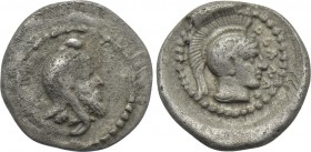DYNASTS OF LYCIA. Ddenewele (Circa 410-400 BC). Obol. Uncertain mint, possibly Xanthos or Tlos.
