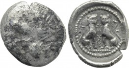 DYNASTS OF LYCIA. Time of Wekhssere II (Circa 400-380 BC). Diobol. Tlos.