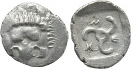 DYNASTS OF LYCIA. Mithrapata (Circa 390-370 BC). Diobol. Uncertain mint.