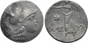 PAMPHYLIA. Side. Tetradrachm (Mid 1st century BC). Kleuch-, magistrate.