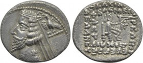 KINGS OF PARTHIA. Phraates IV (Circa 38/7-2 BC). Drachm. Rhagai.