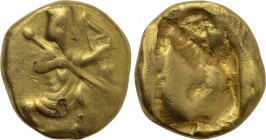 ACHAEMENID EMPIRE. Time of Darios I to Xerxes II (Circa 485-420 BC). GOLD Daric. Sardes.