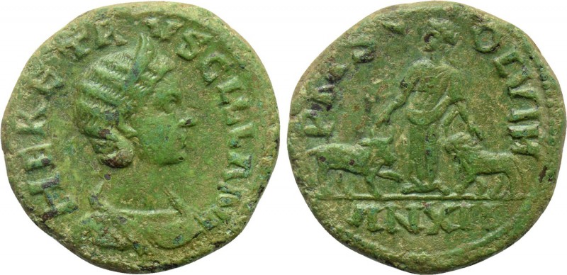 MOESIA SUPERIOR. Viminacium. Herennia Etruscilla (Augusta, 249-251). Ae. Dated C...