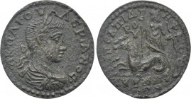 AEOLIS. Cyme. Valerian I (253-260). Ae. Aur. Elpidephoros, magistrate.
