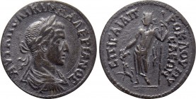 LYDIA. Nysa. Valerian I (253-260). Ae. Ail. Proklos, grammateus.