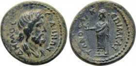 LYDIA. Sala. Pseudo-autonomous. Time of Trajan (98-117). Ae. Meliton Sal-, archon.