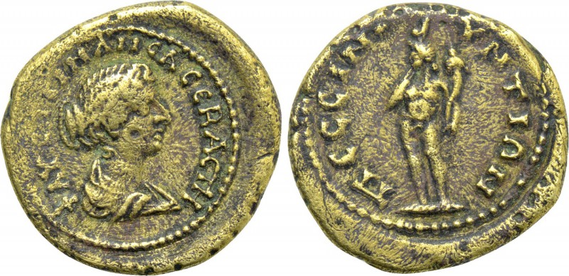 GALATIA. Pessinus. Faustina II (Augusta, 147-175). Ae. 

Obv: ΦΑΥСΤЄIΝΑ ΝЄΑ СЄ...