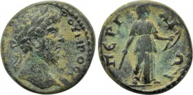 PAMPHYLIA. Perga. Lucius Verus (161-169). Ae.