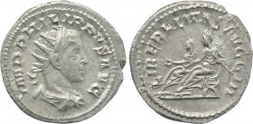 PHILIP II (247-249). Antoninianus. Rome.