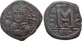 JUSTINIAN I (527-565). Follis. Antioch. Dated RY 28 (554/5).