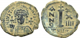 JUSTINIAN I (527-565). Decanummium. Antioch. Dated RY 24 (550/1).