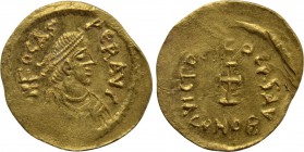 PHOCAS (602-610). GOLD Tremissis. Constantinople.