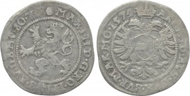 HOLY ROMAN EMPIRE. Maximilian II (1564-1576). Groschen (1574). Kuttenberg.