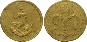 ITALY. Florence. Ferdinando III (1791-1824). GOLD Ruspone (1794).