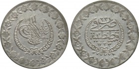 OTTOMAN EMPIRE. Mahmud II (AH 1223-1255 / 1808-1839 AD). 5 Kurush or Cedid Beşlik. Qustantiniya (Constantinople). Dated AH 1223//23 (1830 AD).