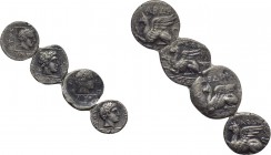 4 Coins of Abdera.