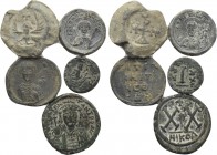 5 Byzantine Coins and Seals.