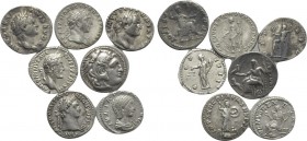 7 Ancient Silver Coins.