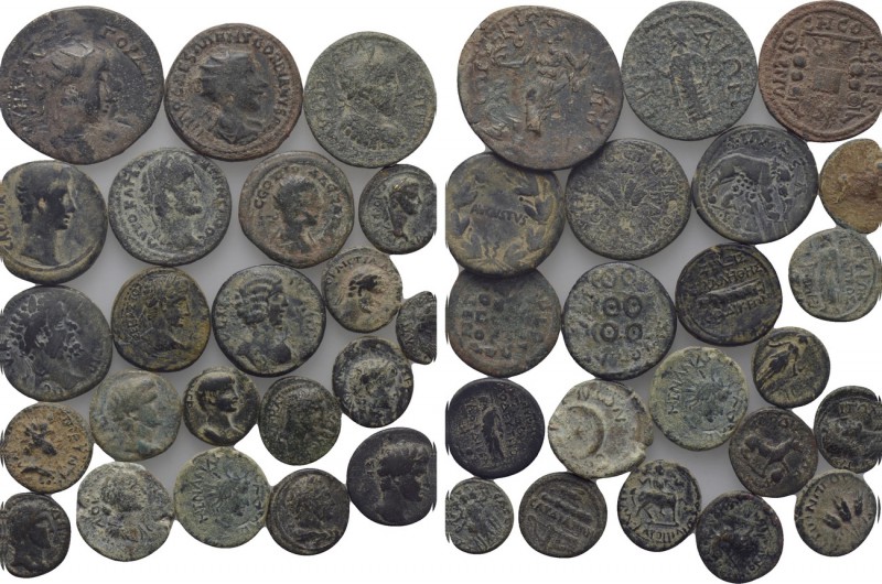 22 Roman Provincial Coins. 

Obv: .
Rev: .

. 

Condition: See picture.
...