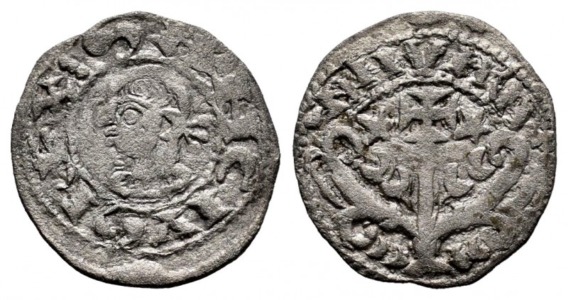 Kingdom of Navarre. Sancho VI (1150-1194). Óbolo. Navarre. (Ros-3.8.3). (Cru-223...
