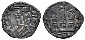 Kingdom of Castille and Leon. Alfonso VIII (1158-1214). Dinero. Mintmark: Stars. (Bautista-312). Ve. 0,90 g. VF. Est...25,00. 

SPANISH DESCRIPTION: R...