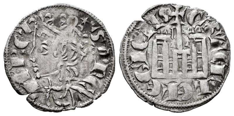 Kingdom of Castille and Leon. Sancho IV (1284-1295). Cornado. León. (Abm-299). (...