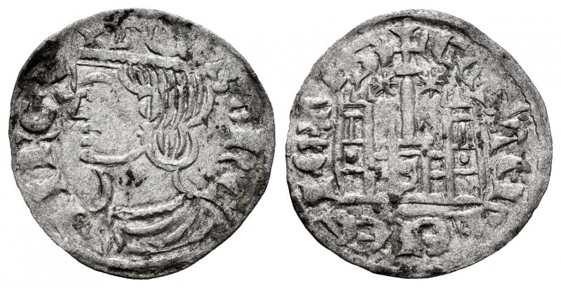 Kingdom of Castille and Leon. Sancho IV (1284-1295). Cornado. (Bautista-437). Ve...