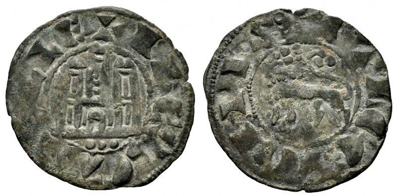Kingdom of Castille and Leon. Fernando IV (1295-1312). Dinero. (Abm-328 as pepio...